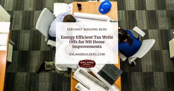 Energy Efficient Tax Write Offs for NH Home Improvements in 2024