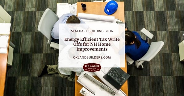Energy Efficient Tax Write Offs for NH Home Improvements in 2024