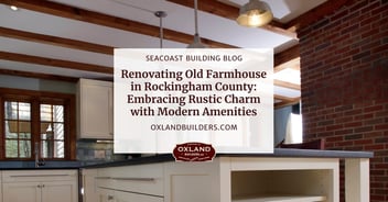 Renovating Old Farmhouse in Rockingham County: Embracing Rustic Charm with Modern Amenities