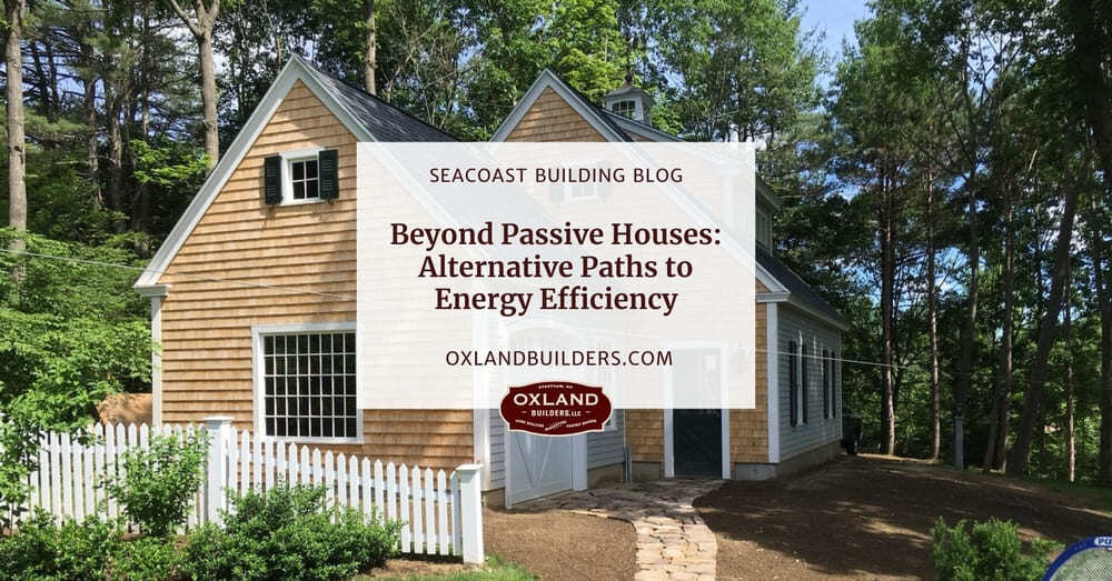 Beyond Passive Houses: Alternative Paths to Energy Efficiency